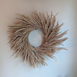 Natural Dried Grass Wreath